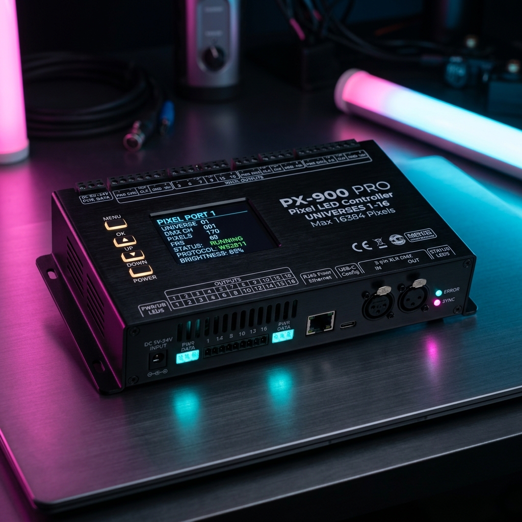 K-1000C Digital Pixel LED SD Card Controller